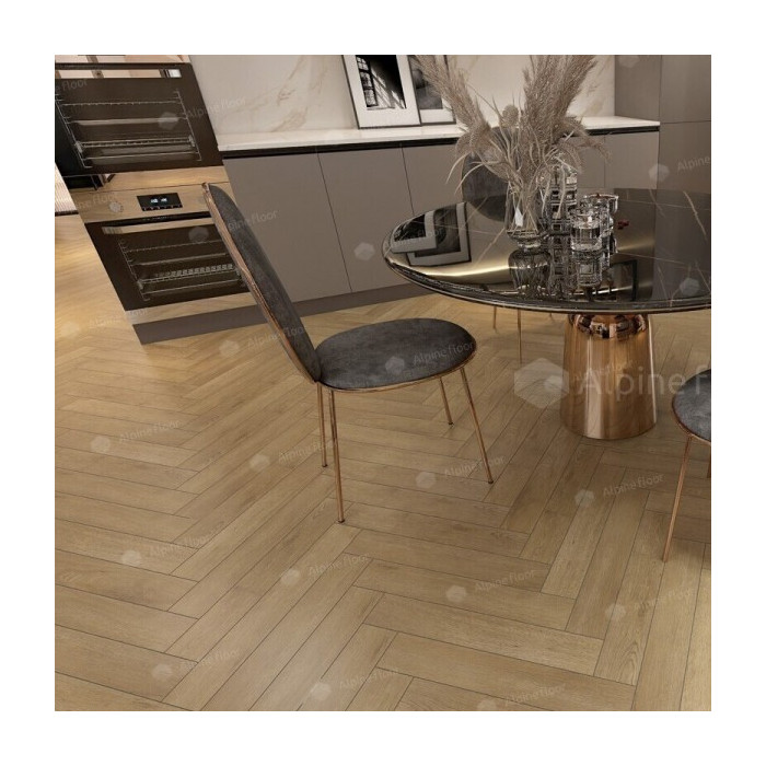 Ламинат Alpine Floor Herringbone 12 LF105-08 Дуб Молизе