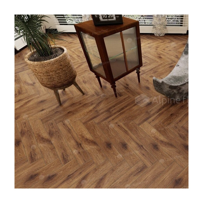 Ламинат Alpine Floor Herringbone 12 LF105-11 Дуб Умбрия