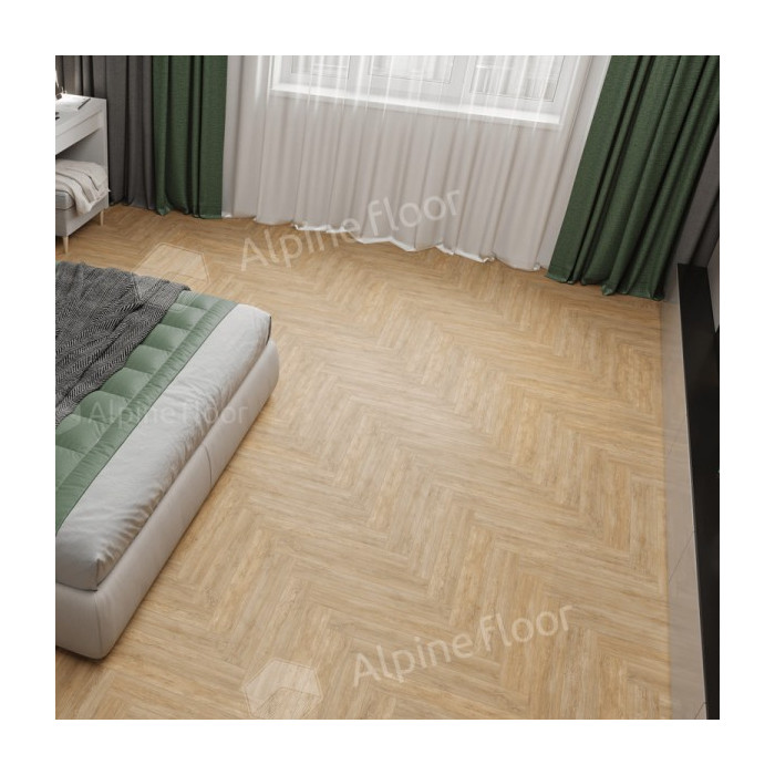 Ламинат Alpine Floor Herringbone 12 PRO LF106-3 Дуб Фландрия