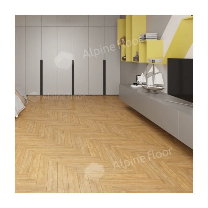 Ламинат Alpine Floor Herringbone 12 PRO LF106-4 Дуб Тулуза