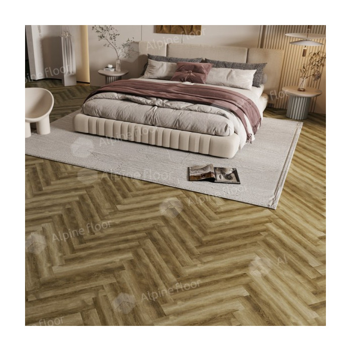 Ламинат Alpine Floor Herringbone 8 LF102-9 Дуб Марсель