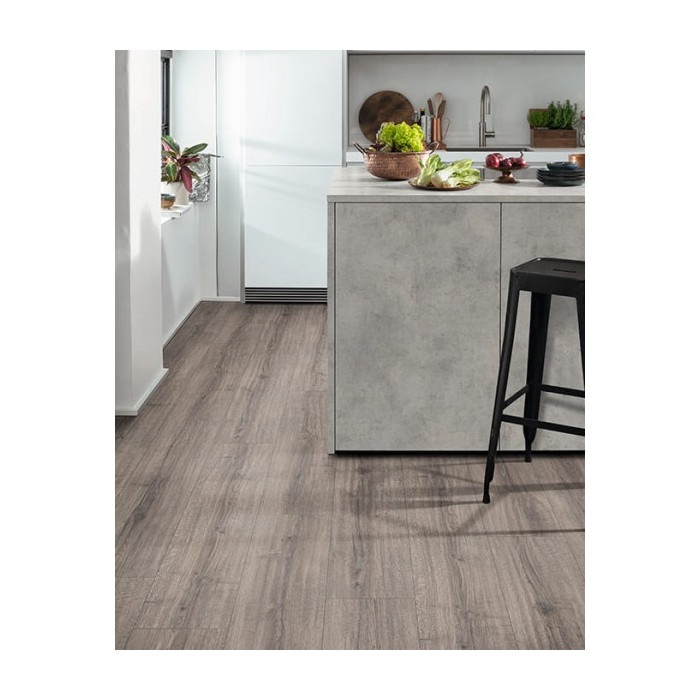 Ламинат Egger 2023 PRO Laminate Large Aqua+ 33 класс 8 мм (Россия) EPL185 Дуб Шерман серый