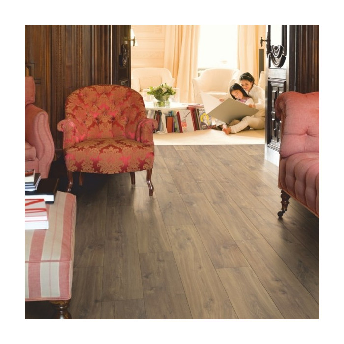 Ламинат Quick-Step Creo Plus CRP1488 Доска дуба полуночного темная