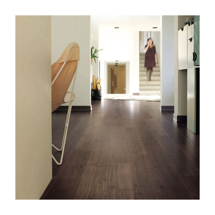Ламинат Quick-Step Elite UE1305 дуб темно серый лакированный