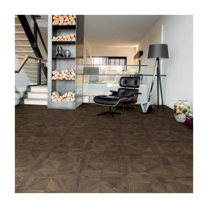 Ламинат Quick-Step Impressive patterns IPA4145 Дуб кофейный брашированный