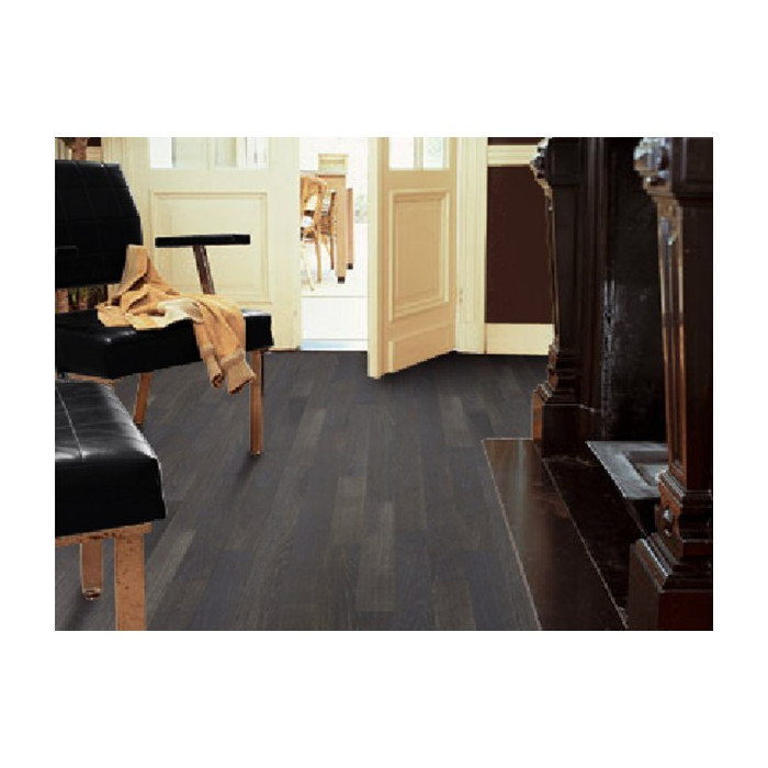 Ламинат Quick-Step Linesse LUF1242 / LUF 1242 дуб французский чёрный лакированный