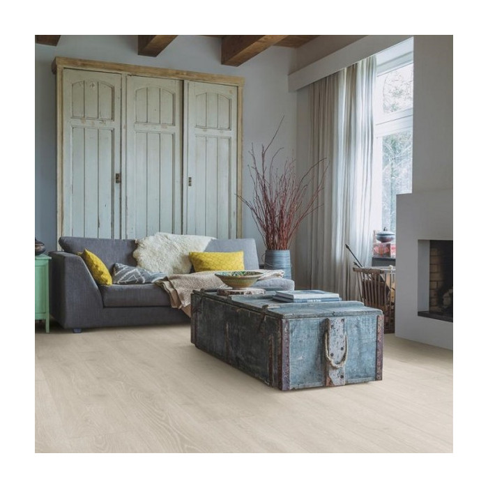 Ламинат Quick-Step Majestic MJ3547 Дуб светло-серый Woodland Oak Light Grey MJ3547