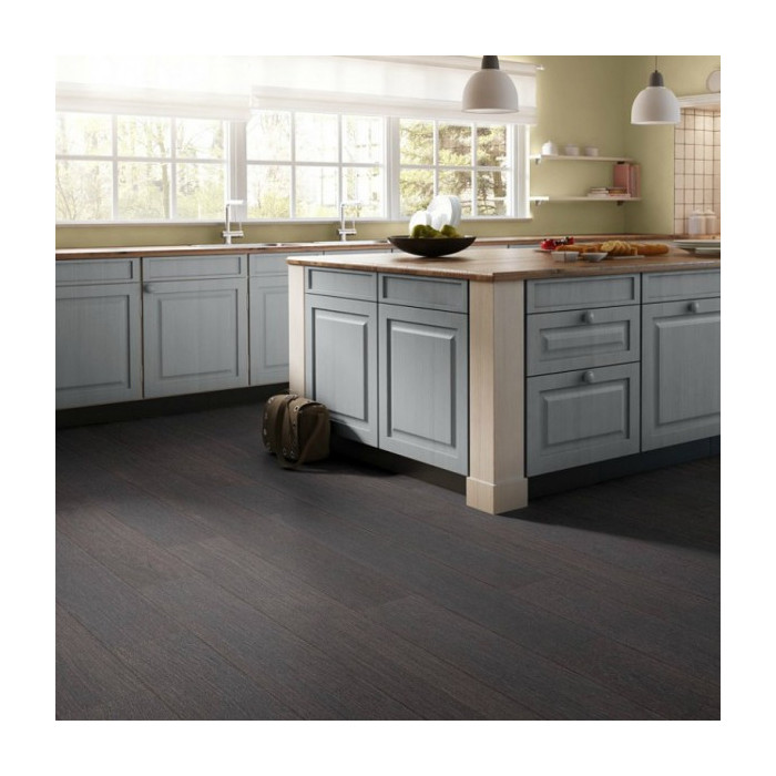 Ламинат Quick-Step Perspective UF1306 дуб чёрный лакированный