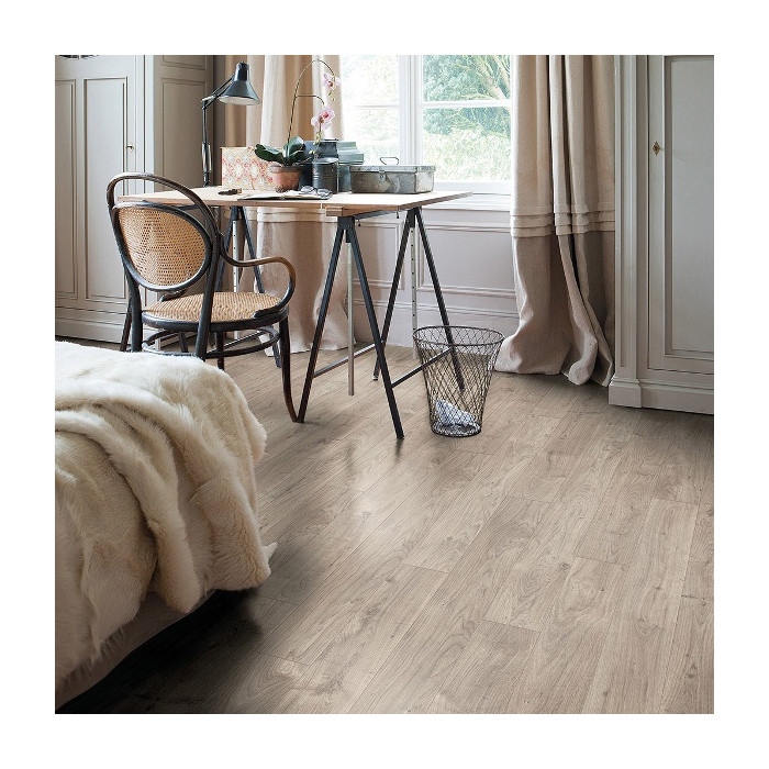 Ламинат Quick-Step Rustic RIC 3454 дуб серый теплый рустикальный