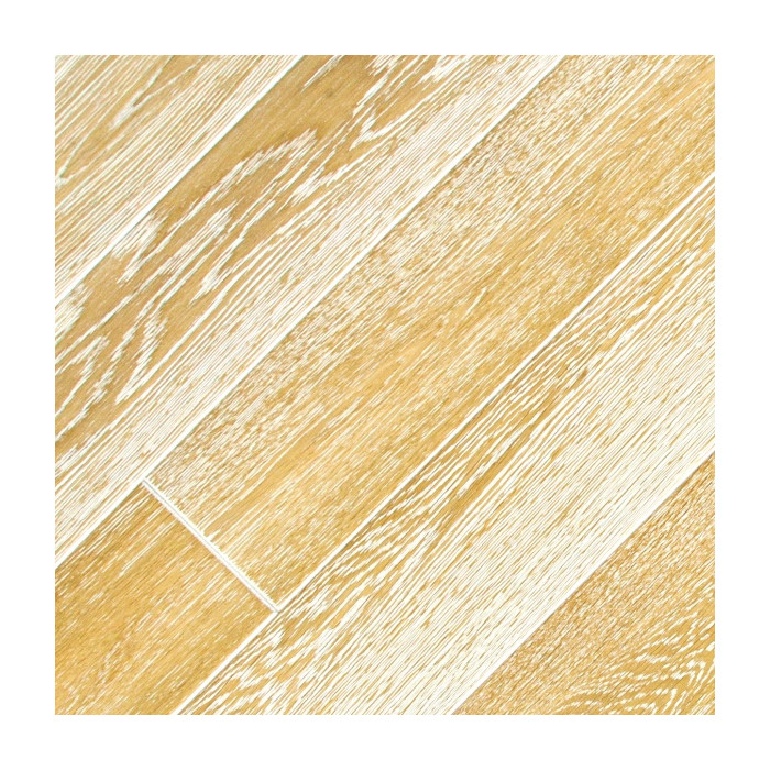 Массивная доска Magestik Floor Дуб Беленый (браш) (400-1800)х180х20 мм коллекция Classic