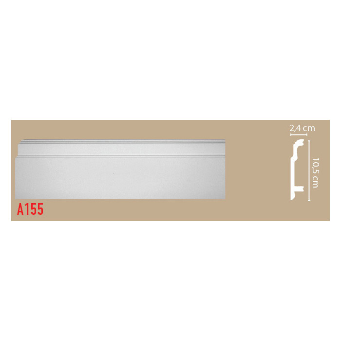 Плинтус напольный Decomaster A155