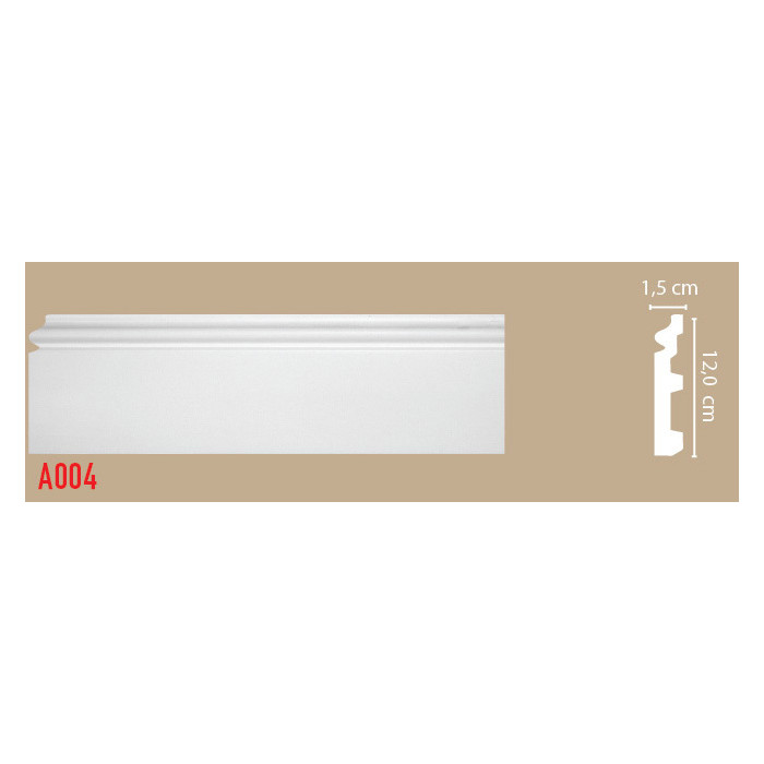 Плинтус напольный Decomaster A004