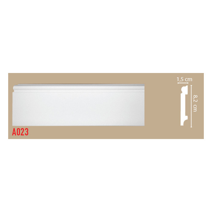 Плинтус напольный Decomaster A023