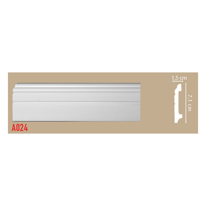 Плинтус напольный Decomaster A024