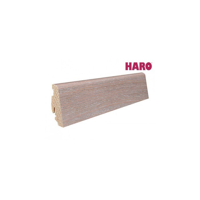 Плинтус Haro для паркетной Дуб Кремово-белый Маркант