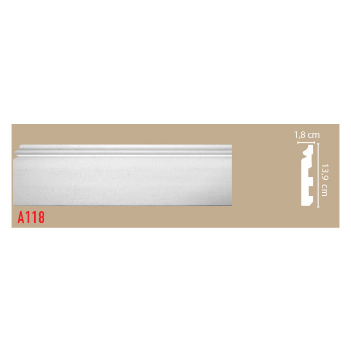 Плинтус напольный Decomaster A118