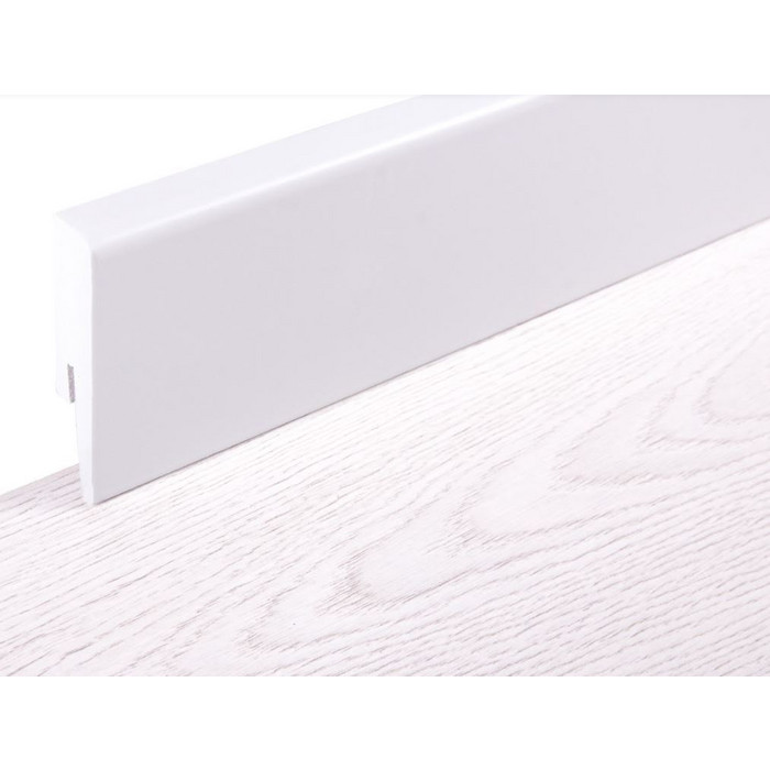 Плинтус напольный Cavare ML0602W White