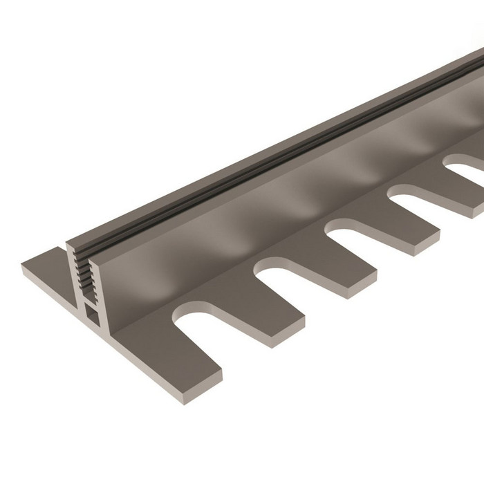 Монтажная планка для гибкого порога Step Flex, тип B 11-14 мм