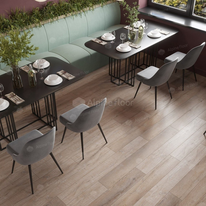 Каменно-инженерная плитка Alpine Floor Premium XL ABA ECO7-20 Дуб персиковый