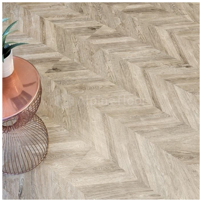 Кварцвиниловая плитка Alpine Floor Easy Line Французская Ёлочка ECO 3-25
