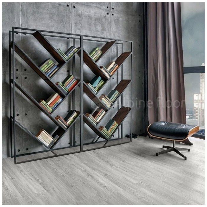 Кварцвиниловая плитка Alpine Floor ECO6-8 Секвойя Снежная