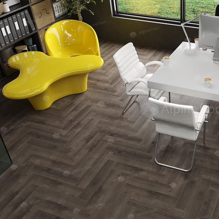 LVT плитка Alpine Floor Parquet Дуб Антарес ECO 16-19
