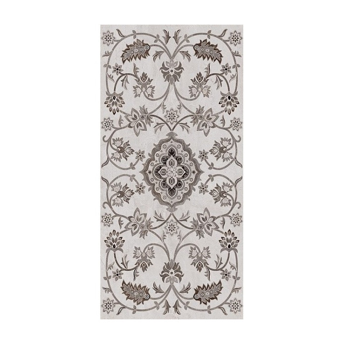 Керамогранит Kerama Marazzi Парнас пепельный декорированный лаппатированный SG810402R 40х80 см
