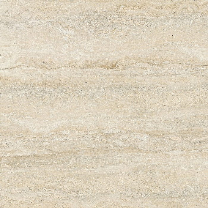 Керамогранит Beryoza Ceramica (Береза керамика) Травертин GP глазурованный кремовый 50x50 см
