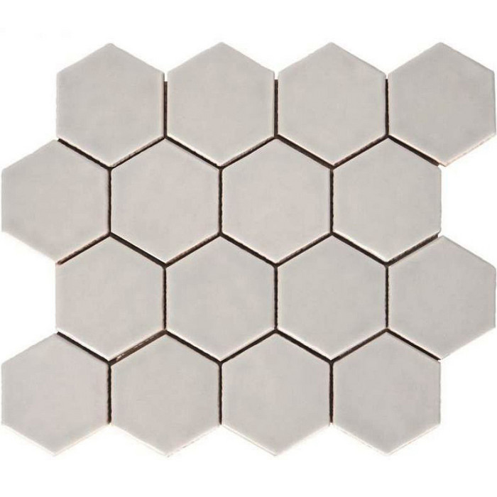 Керамическая плитка Amadis Art Deco Matt on Mesh Cement Grey (7,9x9,1-16pz) напольная 28х32 см
