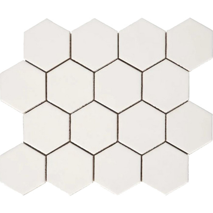 Керамическая плитка Amadis Art Deco Matt on White (7,9x9,1-16pz) напольная 28х32 см