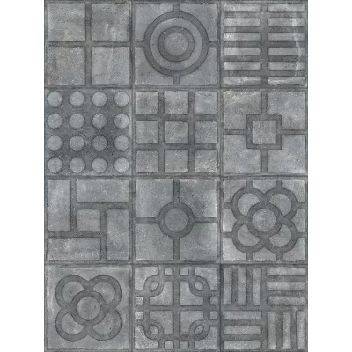 Керамическая плитка Vives Ceramica World street Paulista Grafito напольная 20х20 см