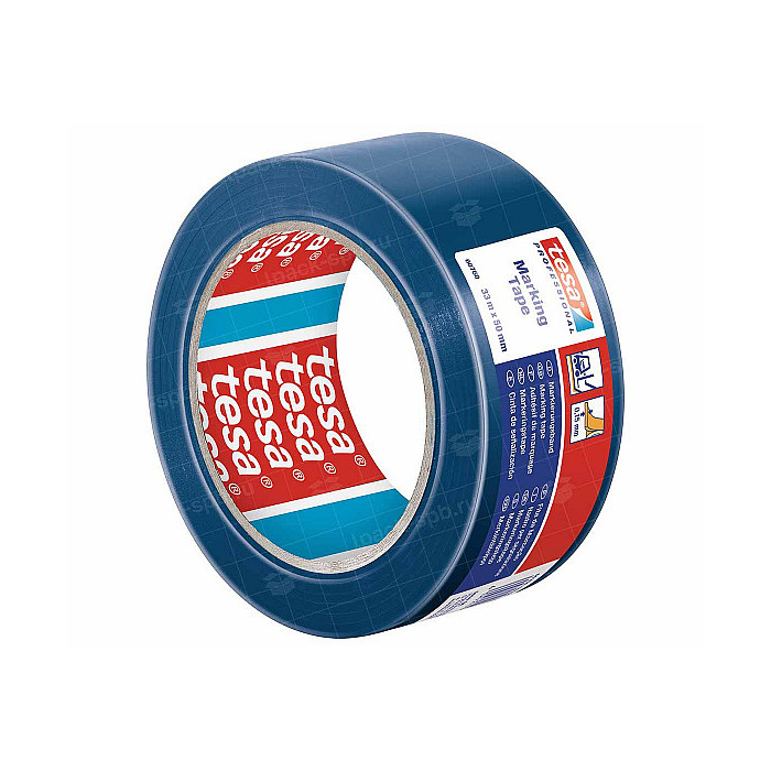 Ленты для разметки Tesa 60760, 33 м * 50 мм, синий